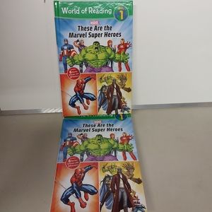 💥World of Reading level 1 This are the Marvel Super Heroes book